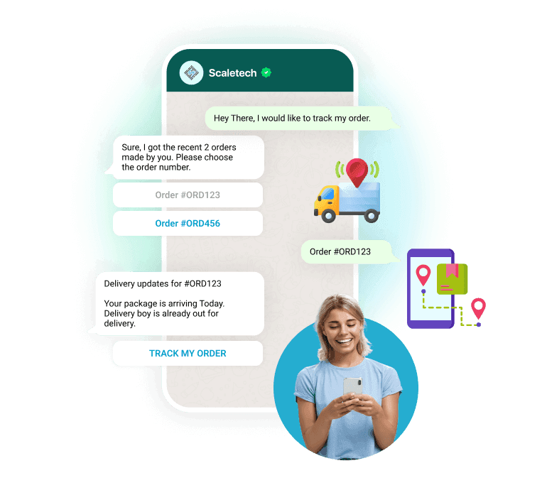 Real-Time Order Tracking Image